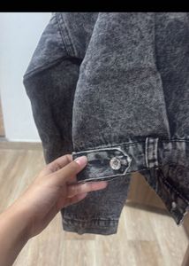 Stylish Gray Denim Jacket