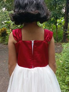 Festive Floral Party Dress