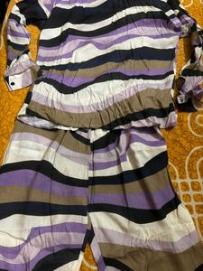 Striped Two-Piece Set