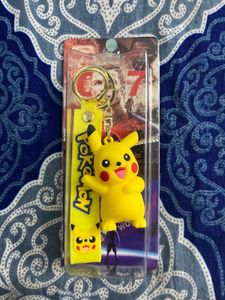 3d Pikachu Keyring