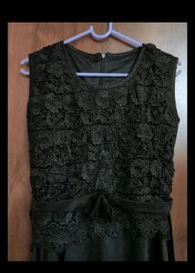 Black Gown One Piece