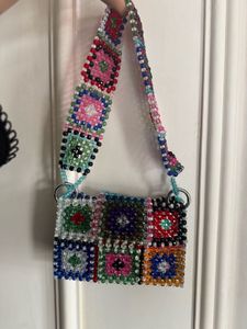 Multicoloured Beaded Bag With Gujarati Touch