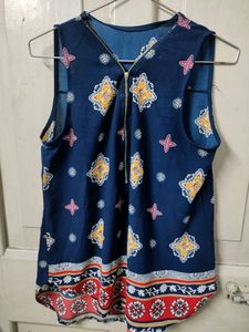 Blue Tank Top