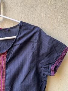 Brand New Shrishti embroidered cotton kurta😍