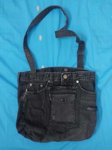 Denim Shorts Made Handbag