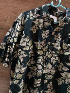 New Flower Print Shirt