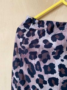 Leopard Print Skirt