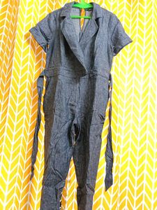 Gray Jumpsuit