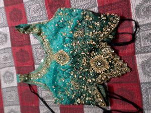 Peacock Green Sharara