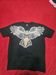 Huetrap ROGUE Black Graphic T-Shirt