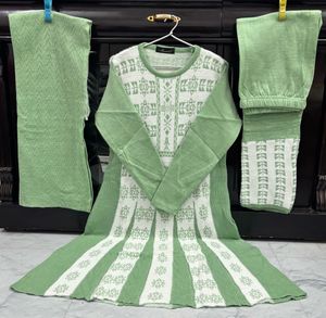 Elegant Green Kurta Set