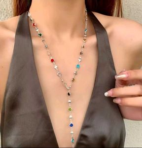 Colorful SILVER Neck Peice