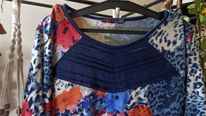 Printed Woolen Dress From Brand 109 F Available In