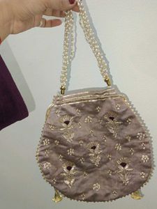 Embroidered Potli Bag