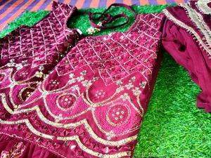 MIRROR WORK SHARARA SUIT