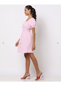 Pink Mini Dress