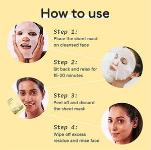 (Pack of 4) Quench Botanics Mud Sheet Masks