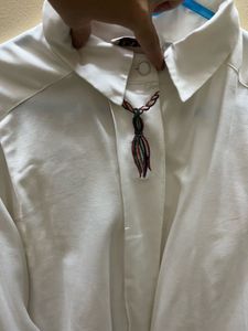 White Long Sleeve Blouse