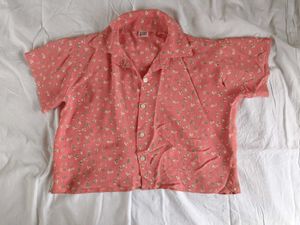 Boxy Crop Shirt