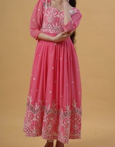 Pink Gown For Women