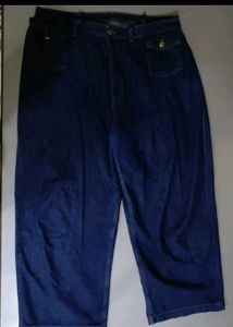 Blue Denim Jeans Plus Size