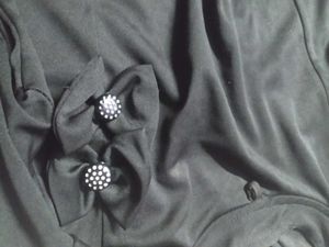 Black Pepulum Bow Top🖤