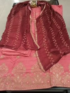Unstitched Salwar Suit Fabric