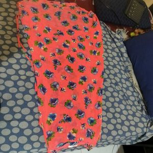 Floral Print Scarf
