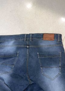 Dark Blue Denim Jeans