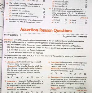 ARIHANT CHECKMATE COMPETENCY BASED QUESTIONS