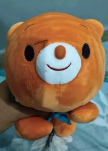 Cute Orange Bear Plush