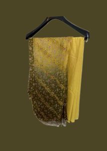Party Wear Chiffon Embroidered Dress Material