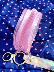 ❤️Keychain Girl Power Coin Purse 🎀