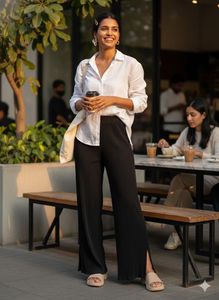 ✨Everyday Wear Iconic ZARA Plisse Wide-Legs! 🖤✨