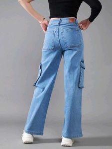 Dolce Crudo Wide Legged High Rise / Waist Jean