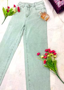 Mint Green Jeans