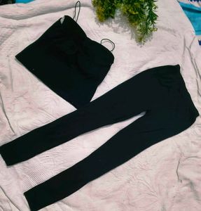 BalenciagaTop With Tight Leggings