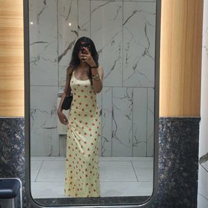 Newme Asia Floral Maxi Dress Sundress Party