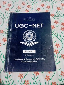 Ugc Net Jrf Preparation Book Paper 1