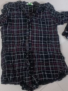 Black Top Just For Rs 100,Size Fit For L And Xl
