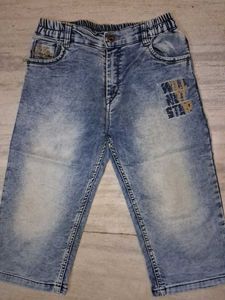 Stylish Boys' Denim Capris