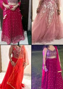 💥🔥Combo Of 3 Heavy Dresses 🔥💥