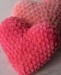 Crochet Valentine&#39;s Heart
