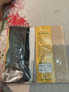 Black and nude stocking Anfanna Pantyhose Set