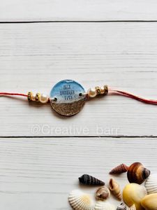 Resin Rakhi |Ocean Theme|