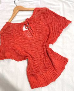 Coral Knit Top C