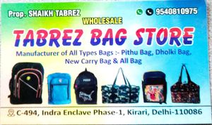 Blue Backpack + Keychains free