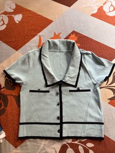 Retro Chic Knit Top