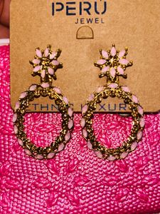 New Pink Stunning Traditional earrings