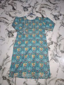 New Partywear Kurti With Neck Design
